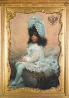 Portrait of Grand Duchess Elena Vladimirovna of Russia (1882-1957).