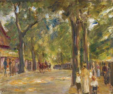 Figures on the Grosse Seestrasse in Wannsee.