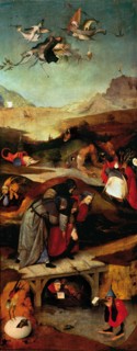 The Temptation of Saint Anthony (Left wing of a triptych).