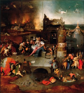 The Temptation of Saint Anthony (Central panel of a triptych).