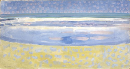 Sea after sunset.