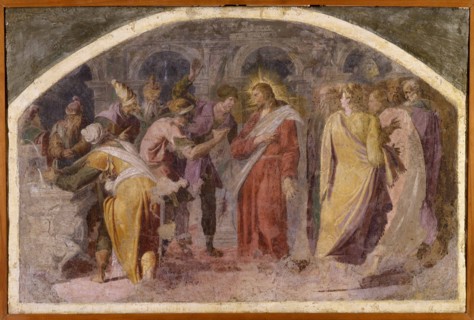 Jesus and the Pharisees.
