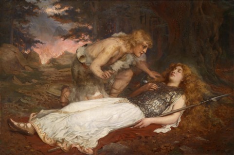 Siegfried and Brünnhilde.