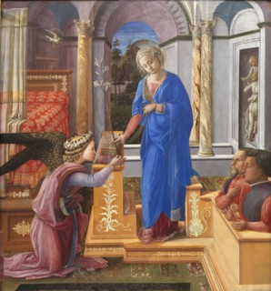 The Annunciation.