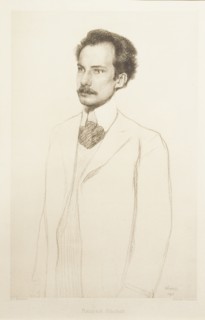 Portrait of the Poet Andrei Bely (1880-1934).