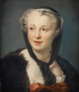 Portrait of the novelist Françoise de Graffigny (1695-1758).