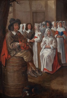Wedding scene.