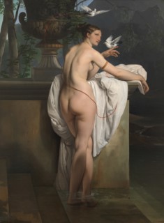 Venus Playing with Two Doves (Portrait of the Ballerina Carlotta Chabert).
