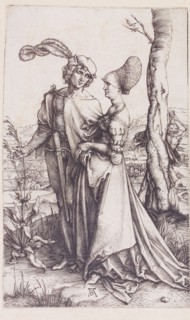 The Lovers and death (The walk).
