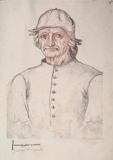Portrait of Hieronymus Bosch.