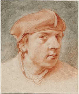 Self-portrait with Beret.
