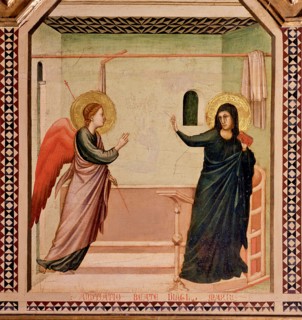 The Annunciation. From the Polyptych of Saint Reparata.