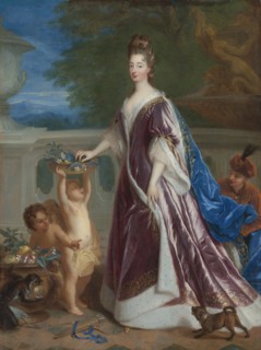 Portrait of Elizabeth Charlotte, Princess Palatine (1652-1722).