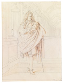 Portrait of the poet Jean Racine (1639-1699).