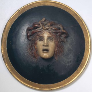 Shield with the head of Medusa.