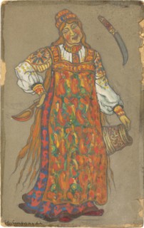 Costume design for the theatre play Peer Gynt by H. Ibsen.
