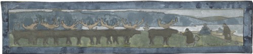 Reindeers. North.