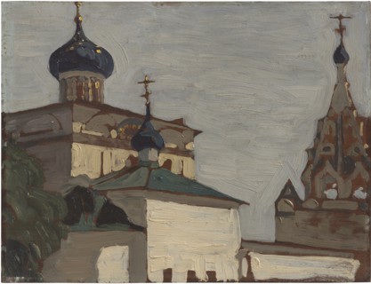 The Church of the Nativity of the Theotokos in Yaroslavl.