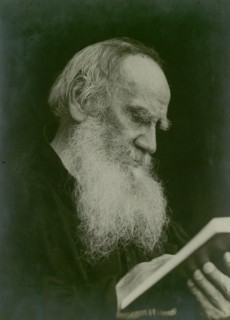 Portrait of the author Count Lev Nikolayevich Tolstoy (1828-1910).