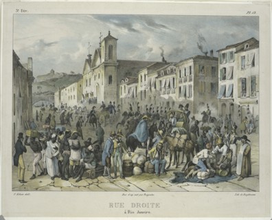 Rue Droite in Rio de Janeiro.