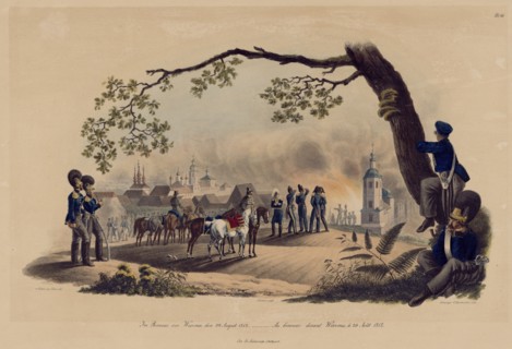Bivouac at Vyazma, August 29, 1812.