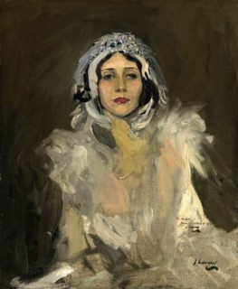 Ballerina Anna Pavlova as The Swan.