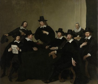 The governors of the Nieuwezijds Huiszittenhuis in Amsterdam.