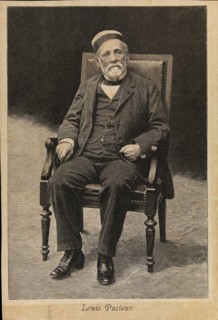 Portrait of Louis Pasteur (1822-1895).