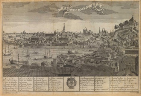 Panoramic view of Porto.