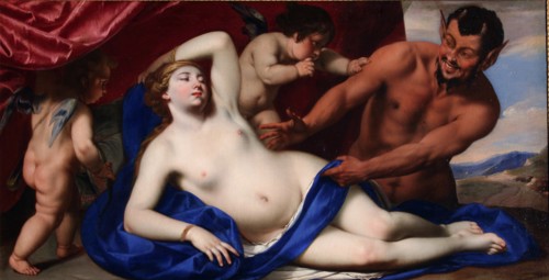 Sleeping Venus and Satyr.