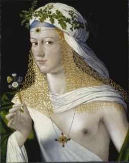 Idealized Portrait of a Courtesan as Flora.