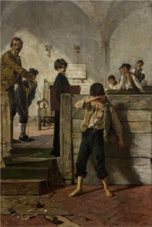 The schoolmaster.