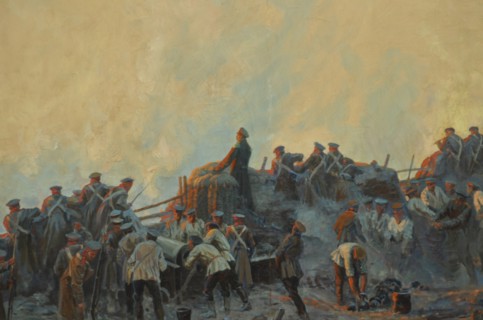 Admiral Nakhimov at Sevastopol Bastion.