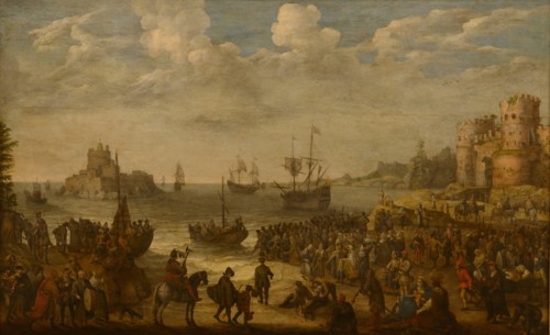 Christ Preaching from a Ship on the Sea of Galilee.