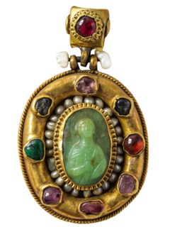 Cameo with Saint George.