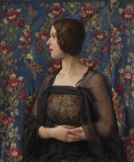 Profile portrait.
