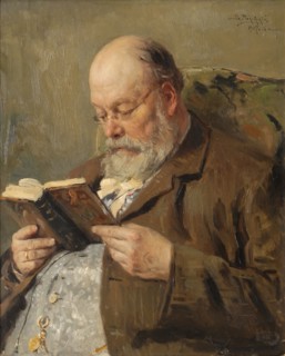 Portrait of the professor Ivan Ivanovich Yanzhul (1846-1914).