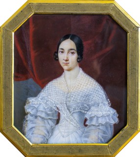 Portrait of Baroness Ekaterina Nikolayevna de Heeckeren (1809-1843), née Goncharova.