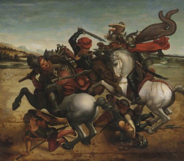 The Fight for the Standard from The Battle of Anghiari.