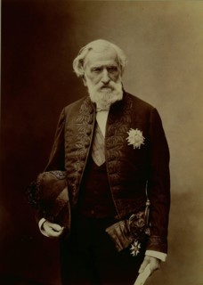 Portrait of the composer Ambroise Thomas (1811-1896).