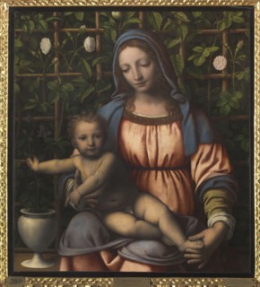 The Madonna of the Rose Garden (Madonna del Roseto).