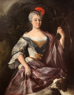 Portrait of a Lady as Diana.
