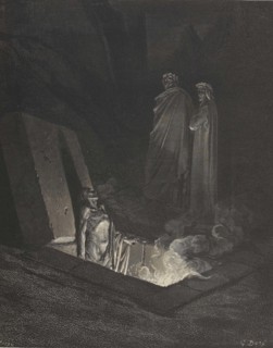 Inferno. Illustration to the Divine Comedy by Dante Alighieri.