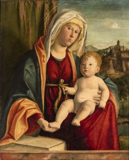 Virgin and Child.