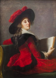 Portrait of the Baroness Crussol, wife of Henri-Charles-Emmanuel de Crussol-Florensac, née Anne Mari