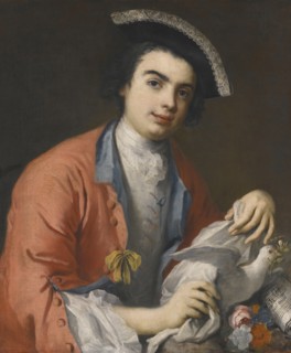 Portrait of Carlo Broschi (1705-1782), known as Farinelli.