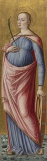 Saint Catherine of Alexandria.
