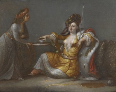 Sultana Taking Coffee.