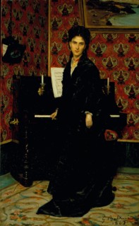 Portrait of Mary Donegani.