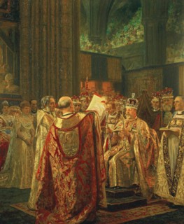 The Coronation of King Edward VII (1841-1910).